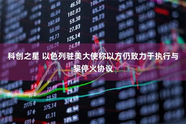 科创之星 以色列驻美大使称以方仍致力于执行与黎停火协议