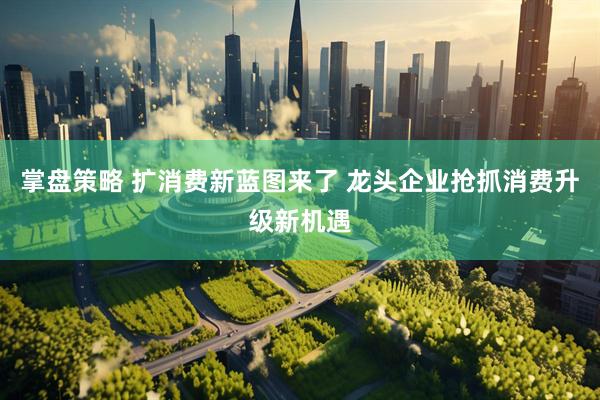 掌盘策略 扩消费新蓝图来了 龙头企业抢抓消费升级新机遇
